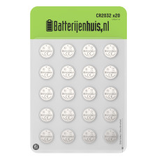 CR2032 Batterijen 20x