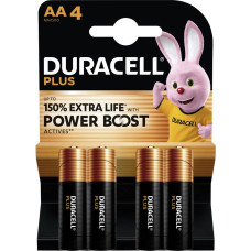 Duracell AA Plus Power Boost Alkaline 4x Duracell AA Plus Power Boost Alkaline 4x