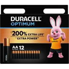 Duracell AA Optimum Alkaline 12x Duracell AA Optimum Alkaline 12x