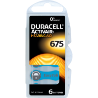 Duracell DA675 6x