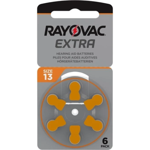 Rayovac extra type 13 6x