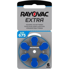 Rayovac extra type 675 6x Rayovac extra type 675 6x