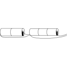 Noodverlichtingsaccu C Stick 6V 2.5Ah