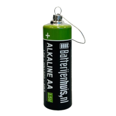 Kerstornament Batterijenhuis