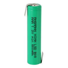 Ansmann AAA 800mAh LSD met soldeerlippen